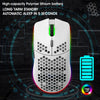 T66 white RGB wireless mouse