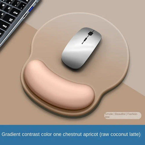 Load image into Gallery viewer, Gradient Mouse Pad Wrist Guard with Logo Female Wrist Guard Mouse Pad Wrist Support Computer Silicone Mouse Pad Wholesale

