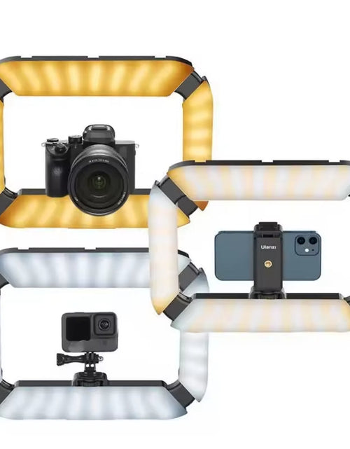 Load image into Gallery viewer, Ulanzi U200 Camera Ring Light Video Rig Handheld Camera Led Light for Video Recording
