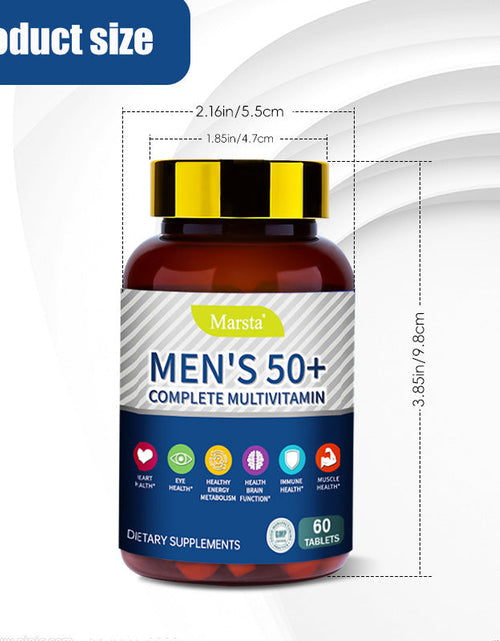 Load image into Gallery viewer, Men's Health Products Men's Multivitamin Tablets MEN'S 50+Complete Multivitamin
