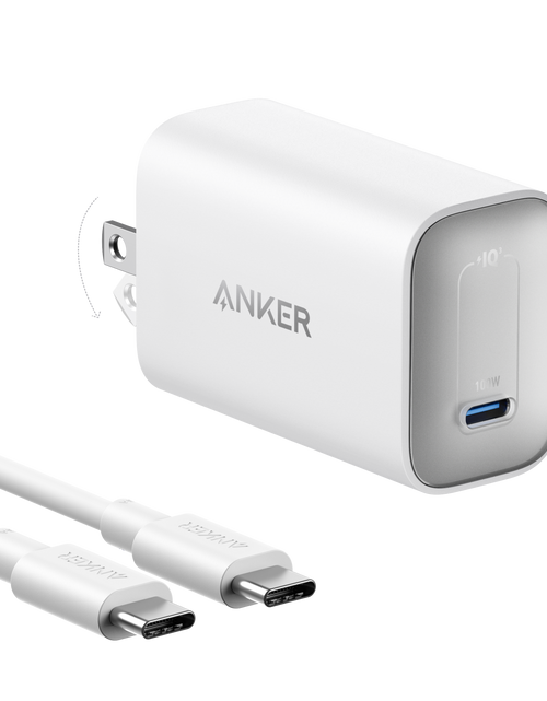 Load image into Gallery viewer, Anker Nano Charger (100W) with USB-C Cable
