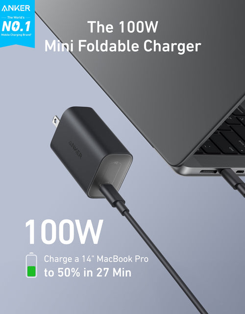 Load image into Gallery viewer, Anker Nano Charger (100W) with USB-C Cable
