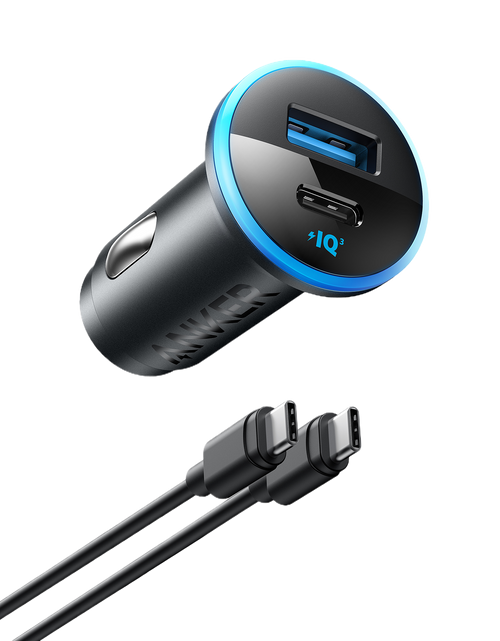 Load image into Gallery viewer, Anker <b>323</b> Car Charger (52.5W)
