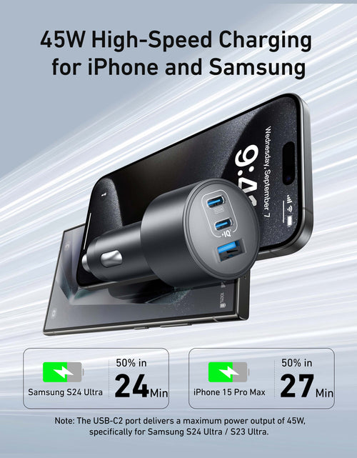 Load image into Gallery viewer, Anker Nano Car Charger (167.5W, 3 Ports)
