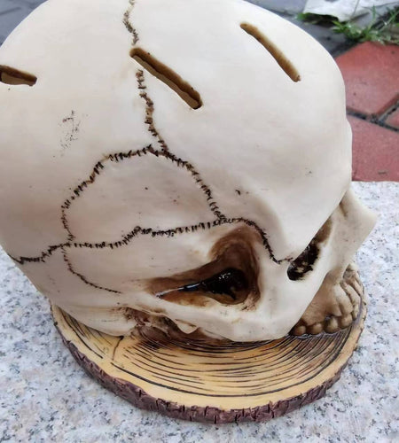 Decorative Halloween sculptures flower pots mummies creative crafts meditation skeletons