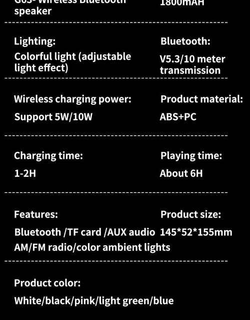 Load image into Gallery viewer, Bluetooth Speaker G63 Colorful Lights Clock Wireless Charging Multifunctional Bluetooth Speaker Colorful Atmosphere Alarm Clock
