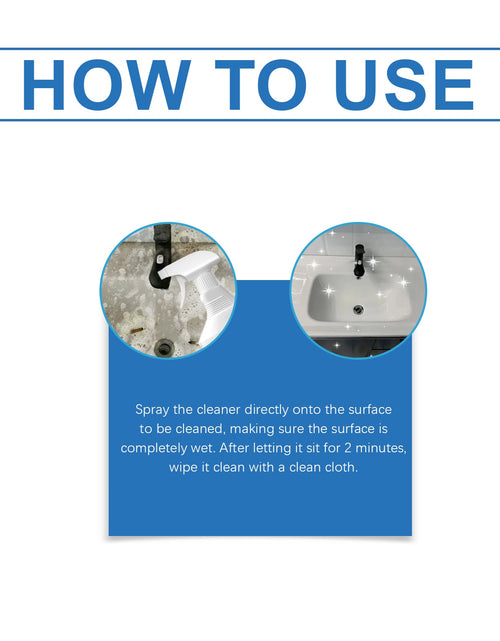Load image into Gallery viewer, Jakehoe Bathroom Cleaning Spray Bathroom Stain Scale Cleaning Bathtub Cleaning Multi-Purpose Cleaner
