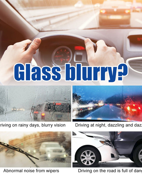Load image into Gallery viewer, 2 In 1 Car Oil Film Cleaner Oil Film Cleaner For Car Front Windshield Window Stains
