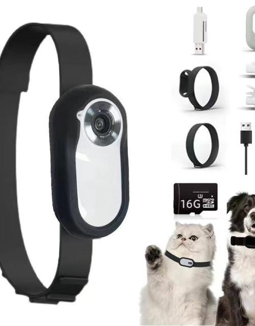 Load image into Gallery viewer, Portable Camera Magnetic Collar Clip Thumb Sports Camera HD Outdoor Pet Camera Portable Cycling Recorder
