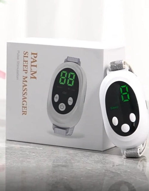 Load image into Gallery viewer, Portable Pulse Sleep Aid Relieves Insomnia Helps Fall Asleep Fast Handheld Sleeper
