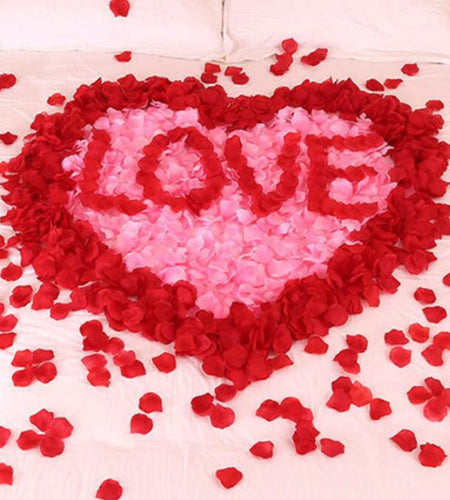 Wedding Party Accessories Artificial Flower Rose Petal Fake Petals Marriage Decoration For Valentine supplies
