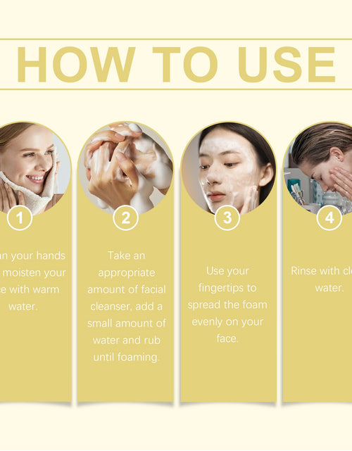 Load image into Gallery viewer, Hoygi Vitamin C Brightening Cleanser, Moisturizes And Soothes Facial Skin With A Clean, Hydrating, Non-Tightening Cleanser

