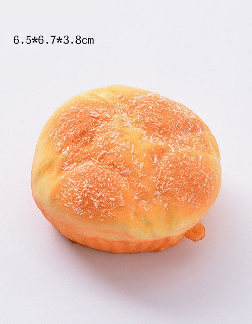 Load image into Gallery viewer, Squishy Food Creative Simulation Bread Toast Donuts Slow Rising Squeeze Stress Relief Toys Spoof Tease People Desktop Decoration
