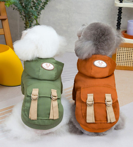 Pet clothes sweaters clothing for dogs teddy cats cool style two legged cotton clothes