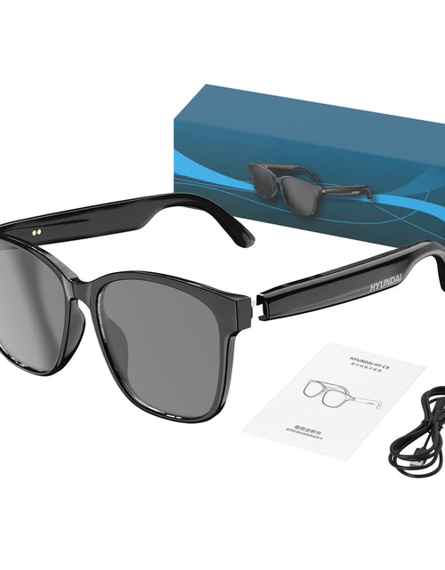 Load image into Gallery viewer, HY-C8 AI Intelligent Translation Wireless Bluetooth Glasses Earphones 75 Language Conference Simultaneous Interpretation
