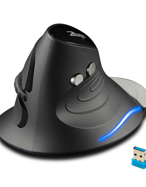 Load image into Gallery viewer, Master F17 Vertical Mouse Ergonomic Worm Anti Mouse Hand Laptop Desktop Wireless Mouse
