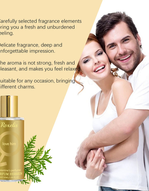 Load image into Gallery viewer, Roxelis Valentine's Day Men's Cologne Fragrance Men's Subtle Fresh Charm Fragrance Lasting Fragrance Dating Couple Fragrance
