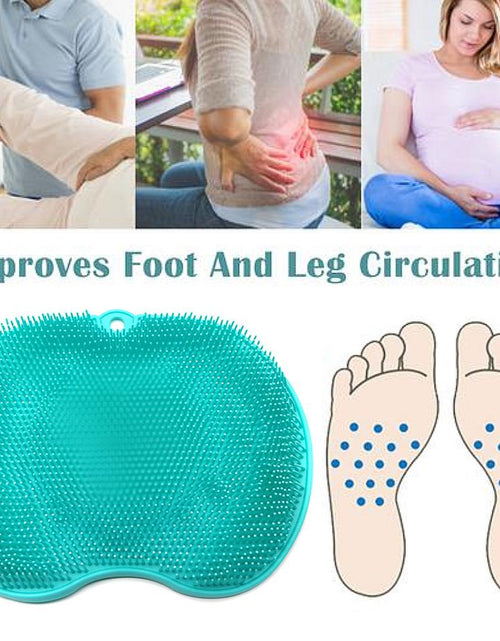 Load image into Gallery viewer, Pregnant Women Without Bend Over Shower Foot Massager Scrubber Cleaner Washing Massage Tools Pad Mat Elderly Feet Cleaning Brush
