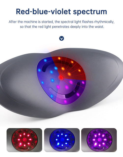 Load image into Gallery viewer, Waist Massager Lumbar Traction Inflatable Hot Compress Back Cervical Stretcher Massage Air Pressure Reduce Relief Pain
