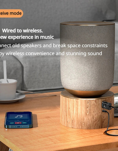 Load image into Gallery viewer, Car mounted Bluetooth receiver, audio dedicated wireless TV amplifier, Bluetooth transmitter, audio computer 2-in-1
