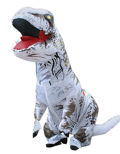 Load image into Gallery viewer, Unique Adult T-REX Inflatable Costume Christmas Cosplay Dinosaur Animal Jumpsuit Halloween Costume for Women Men
