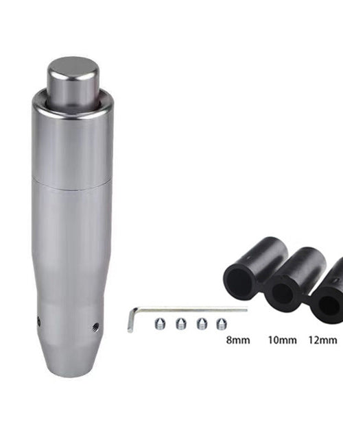 Load image into Gallery viewer, Personalized modification of automotive general metal gear head racing colorful gear lever metal simple wave stick head handbrake
