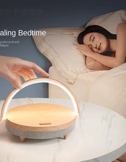 Load image into Gallery viewer, Living desk lamp, mobile phone, wireless charging, Bluetooth speaker, minimalist ins, bedside lamp
