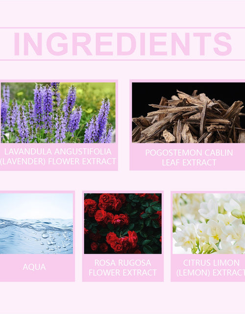 Load image into Gallery viewer, Roxelis Pink Rose Charm Perfume, Pink Rose Lasting Charm Perfume Cologne Pheromone Fragrance
