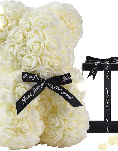 Load image into Gallery viewer, Mother's Day Gift 25cm Foam Flower Bear PE Rose Flower Bear PVC Gift Box Valentine's Day Cross-border Bestseller
