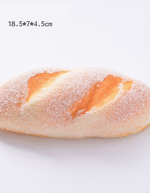 Load image into Gallery viewer, Squishy Food Creative Simulation Bread Toast Donuts Slow Rising Squeeze Stress Relief Toys Spoof Tease People Desktop Decoration

