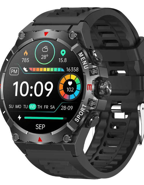 Load image into Gallery viewer, TG02 Outdoor Smart Watch GPS Positioning Altitude Pressure Compass Heart Rate Bluetooth Call Sports Watch
