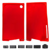 Red silicone cover+dust plug included