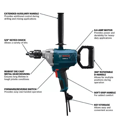 Load image into Gallery viewer, BOSCH GBM9-16 5/8 In. Mixer
