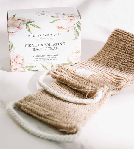 Sisal Back Exfoliating Strap