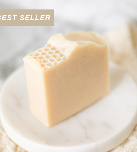 Milk + Honey Fragrance Free Handmade Tallow and Goat Milk Soap Bar