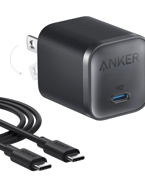 Load image into Gallery viewer, Anker Nano Charger (45W) with USB-C to USB-C Cable

