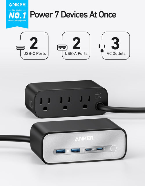 Load image into Gallery viewer, Anker Charging Station (7-in-1, 100W)
