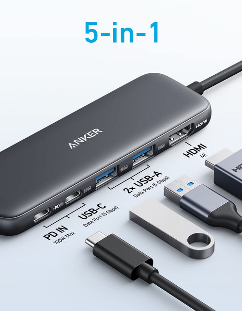 Load image into Gallery viewer, Anker <b>332</b> USB-C Hub (5-in-1)
