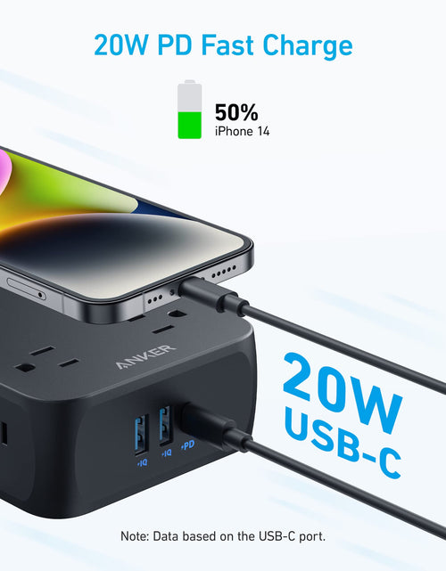 Load image into Gallery viewer, Anker <b>341</b> USB Power Strip
