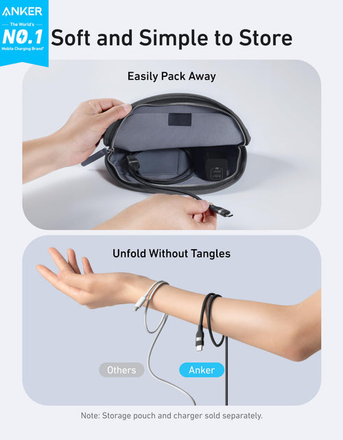 Load image into Gallery viewer, Anker USB-A to USB-C Cable (3 ft/6 ft, Upcycled-Braided)
