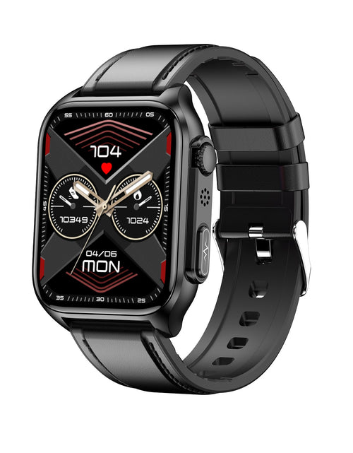 Load image into Gallery viewer, Non invasive blood sugar smart watch TK12ECG ECG blood pressure blood oxygen sleep monitoring call bracelet
