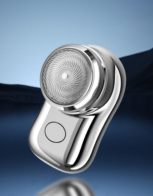 Load image into Gallery viewer, Men's Electric Shaver Mini Wash Shaver Portable Car Charging Beard Knife
