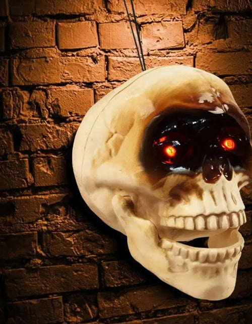 Load image into Gallery viewer, Spooky Skull Heads Halloween Decor Skull Heads With Motion Sensor Halloween Decorations Scary Sound Spooky Decoration
