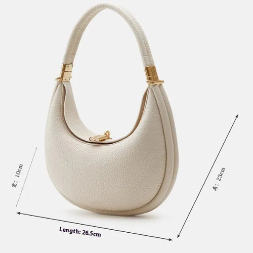 Load image into Gallery viewer, Leather Medium Commuter Shoulder Bag
