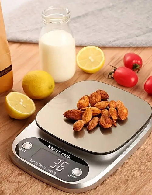 Load image into Gallery viewer, High-Precision Kitchen Scale: 10kg (for Food Baking/Jewelry), LCD, Multi-Function
