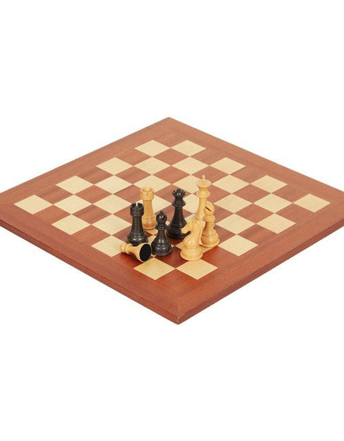 Load image into Gallery viewer, International Chess Heavy Woodgrain Chess Wooden Chess Board Western Chess Adult Luxury Set Chess
