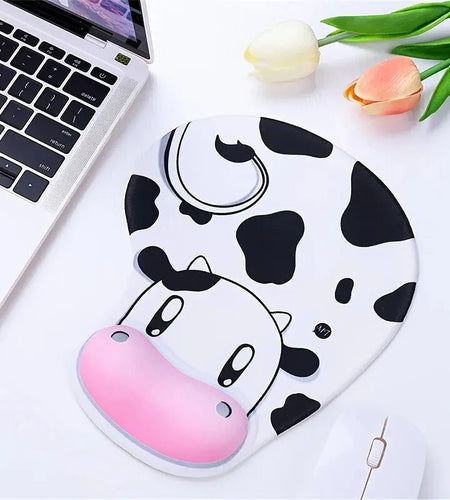 Wrist Mouse Pad Marble Pattern Hand Bowl Tray Mouse Pad Office Wrist Protection Anti-Skid Mouse Pads