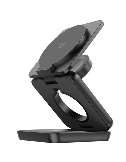 Load image into Gallery viewer, 3 in 1 Wireless Charger Magnetic Foldable Charger For iphone charger power Adapter Charging Stand &amp; Holder
