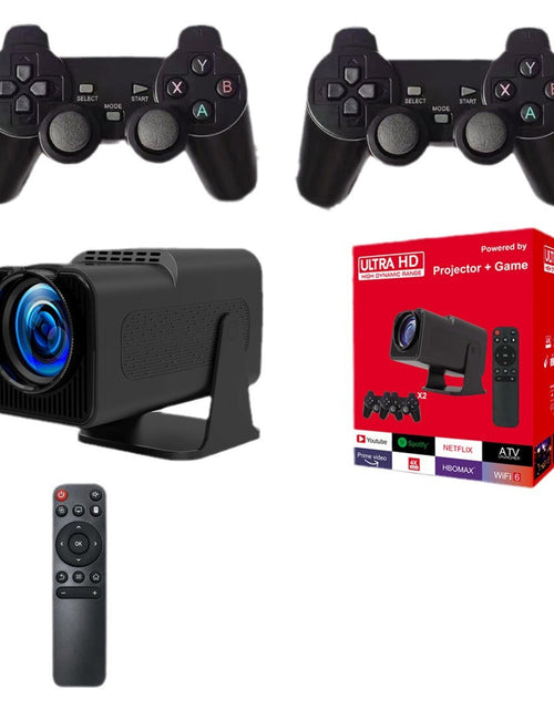 Load image into Gallery viewer, Mp3 Games 32Gb F600 Projector Draagbare Draadloze 4K Full Hd Video Lcd 1080P Home Android 180 Graden Pk Hy320 Outdoor Projector
