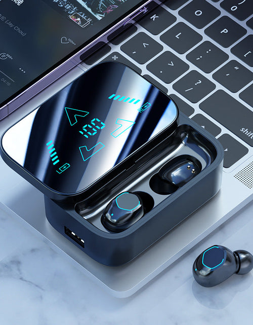 Load image into Gallery viewer, M48 Bluetooth earphones with ultra long battery life, high battery capacity, in ear digital display screen, rechargeable earphones 5.3

